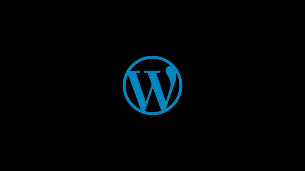 WordPress Logo Header