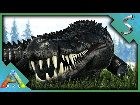 How to Tame the Deinosuchus! Ark: Survival Evolved 