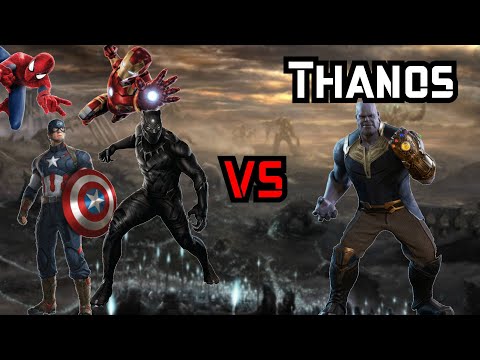 Avengers vs Thanos!! (Gary's Mod)